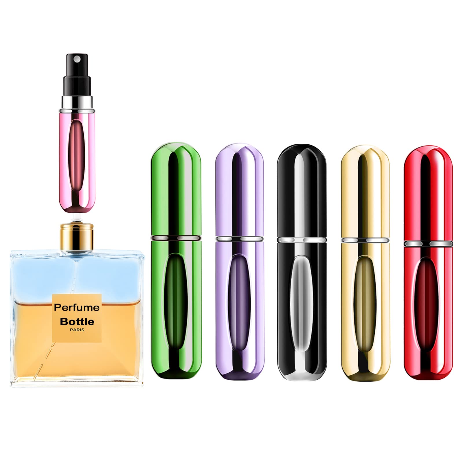 Perfume Fragrance Ingredients - Refillable Mini Perfume Bottle Portable Cosmetic