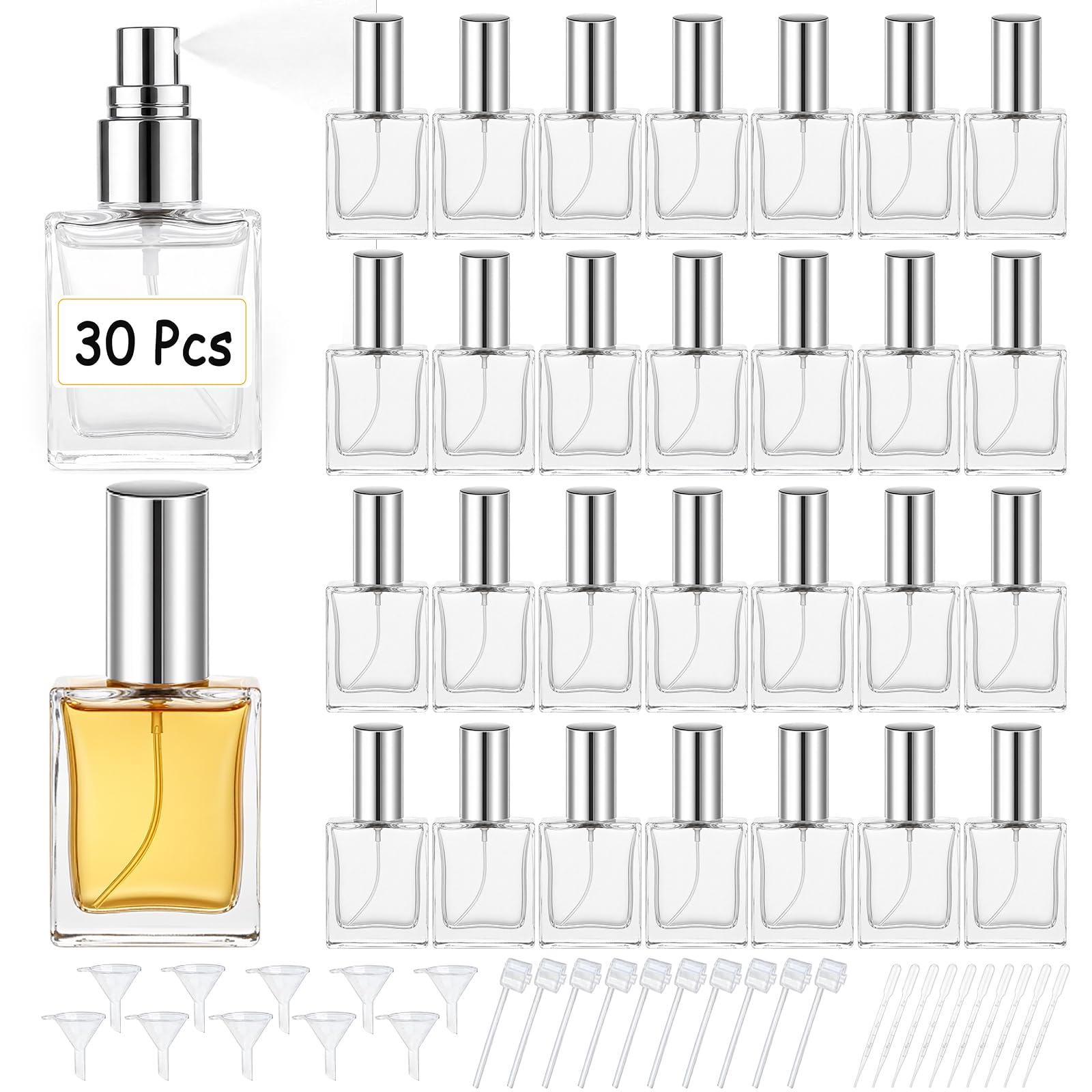 High quality 30 15ml clear gla - Perfume Fragrance Ingredients review and price