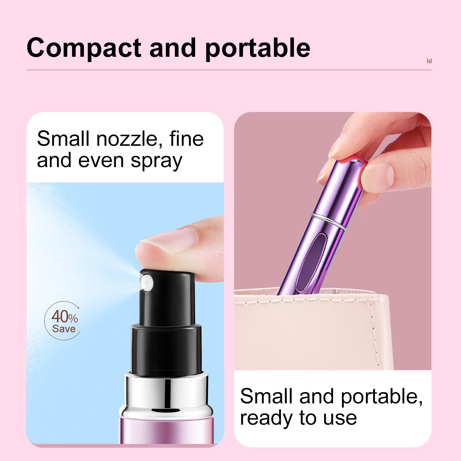 Refillable Mini Perfume Bottle - Perfume Fragrance Ingredients review and price