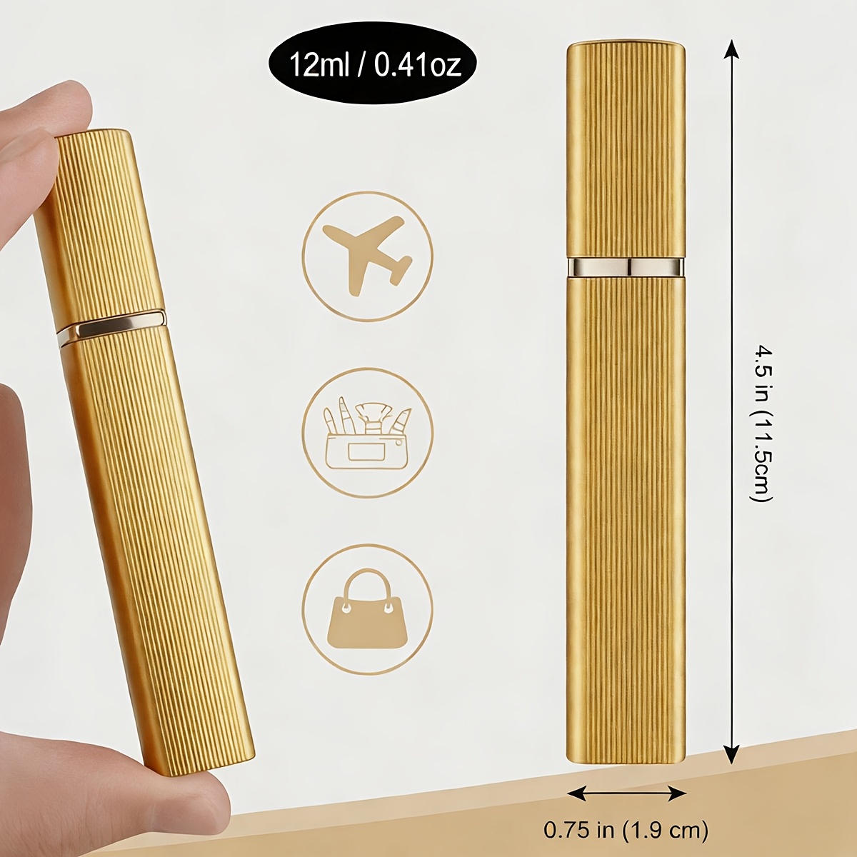 2-Piece Set, 12ml Refillable P - Perfume Fragrance Ingredients review and price